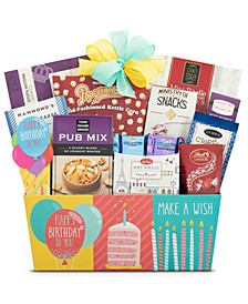 Birthday Wishes Gift Basket, 12 Pieces