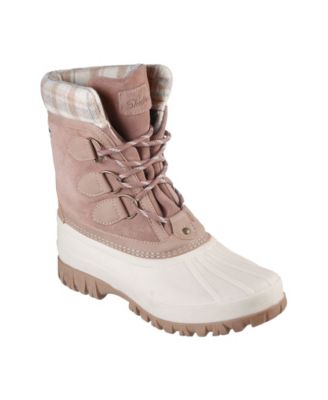 macy's skechers womens boots