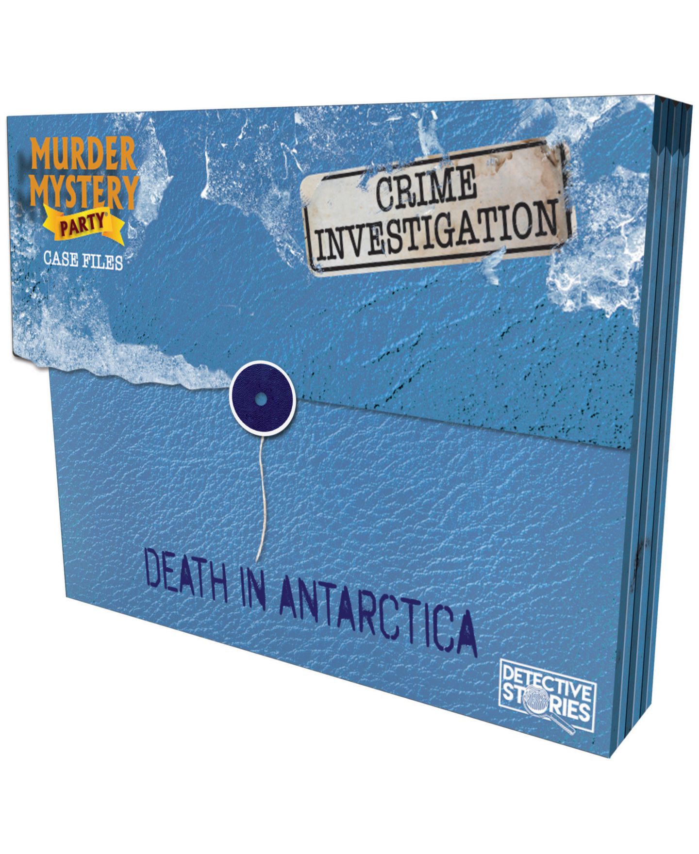 Детская настольная игра University Games Murder-Mystery Party Case Files Death in Antarctica Board Game, Ages 14+ — фото 2