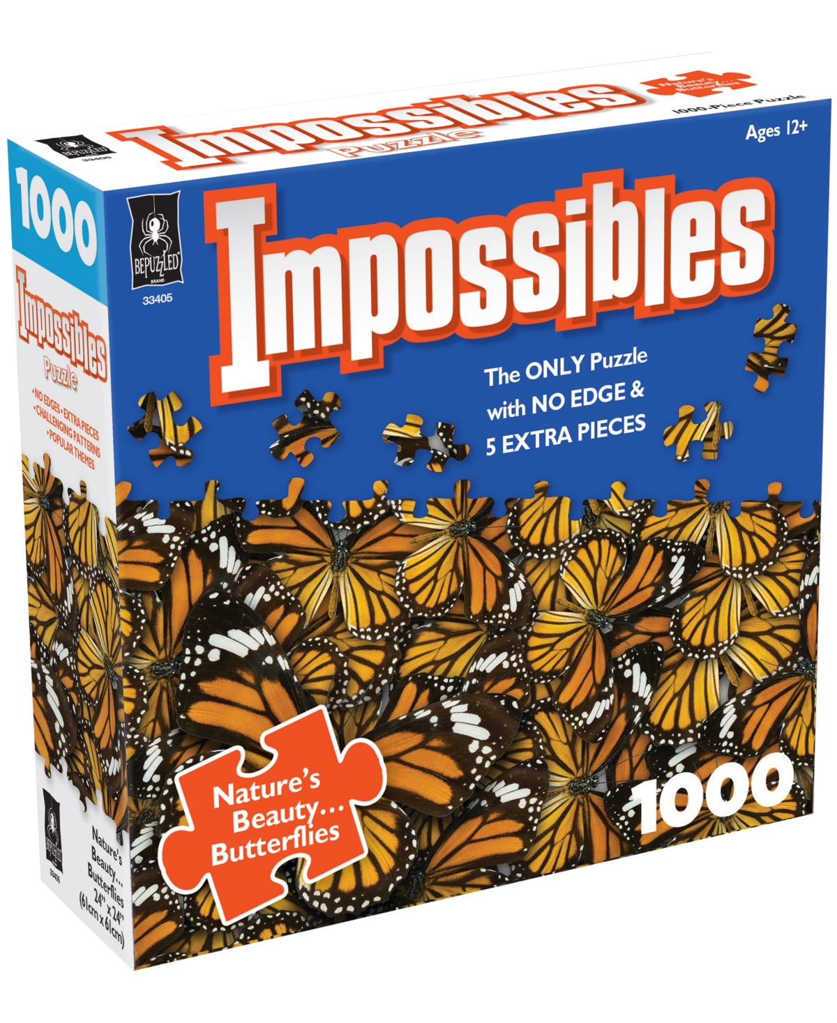 Bepuzzled Kids' Impossible Puzzle In No Color