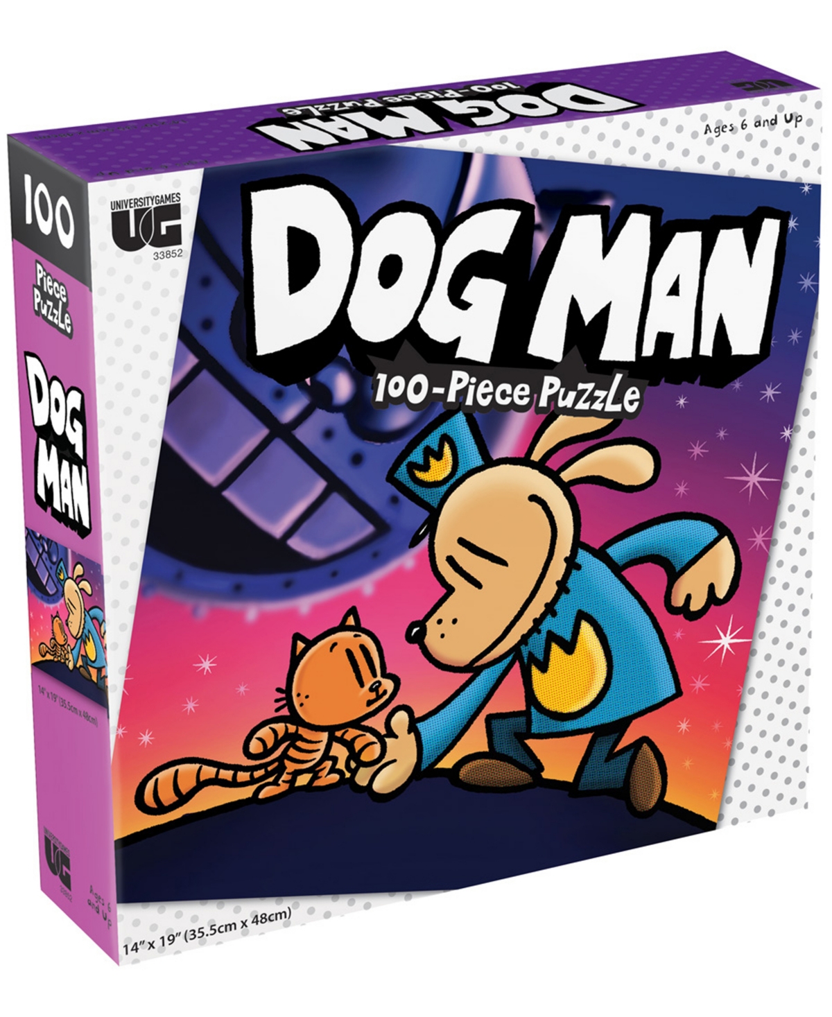 University Games Kids' Dog Man Grime Punishment Jigsaw Puzzle In No Color