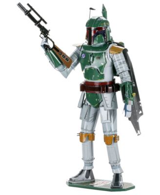 Metal Earth Premium Series Iconx 3D Metal Model Kit - Star Wars Boba Fett, 3 Piece
