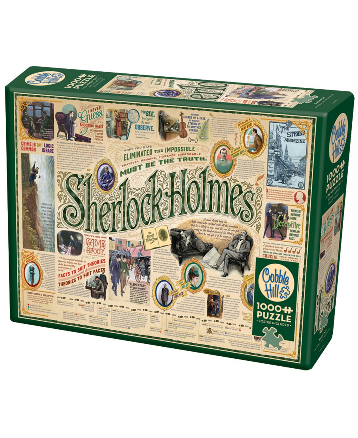 Cobble Hill Puzzle Company Kids' Sherlock In No Color
