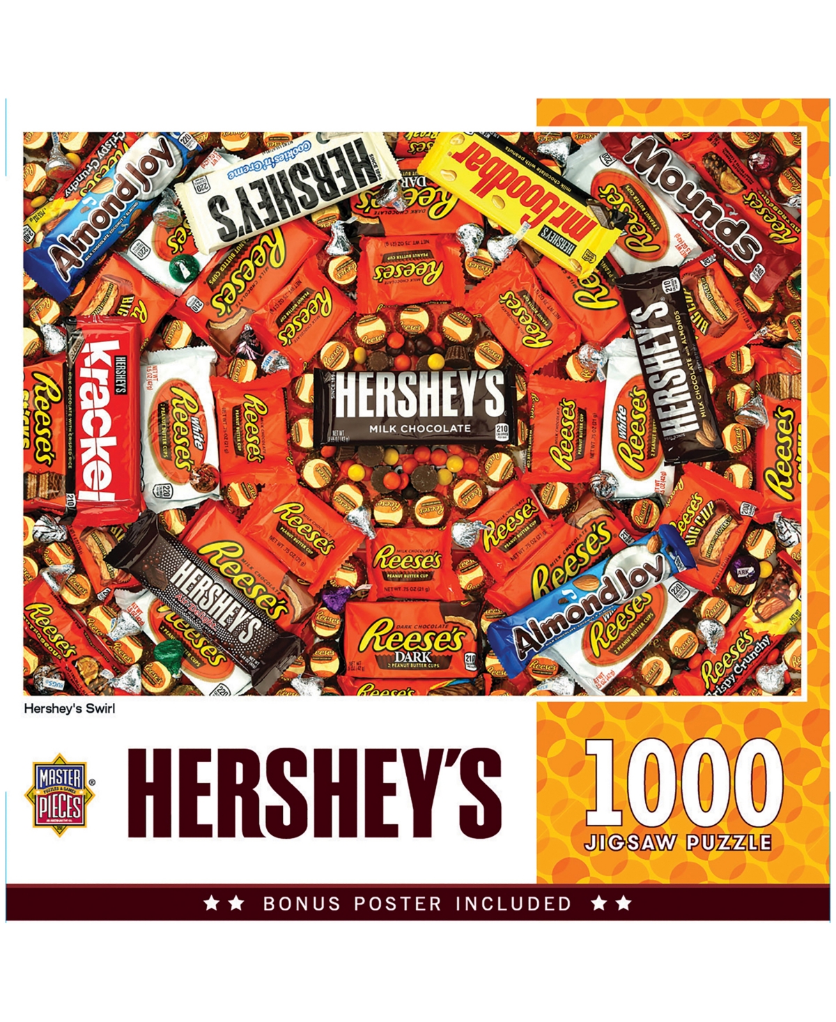 Masterpieces Puzzles Hershey's Swirl In No Color