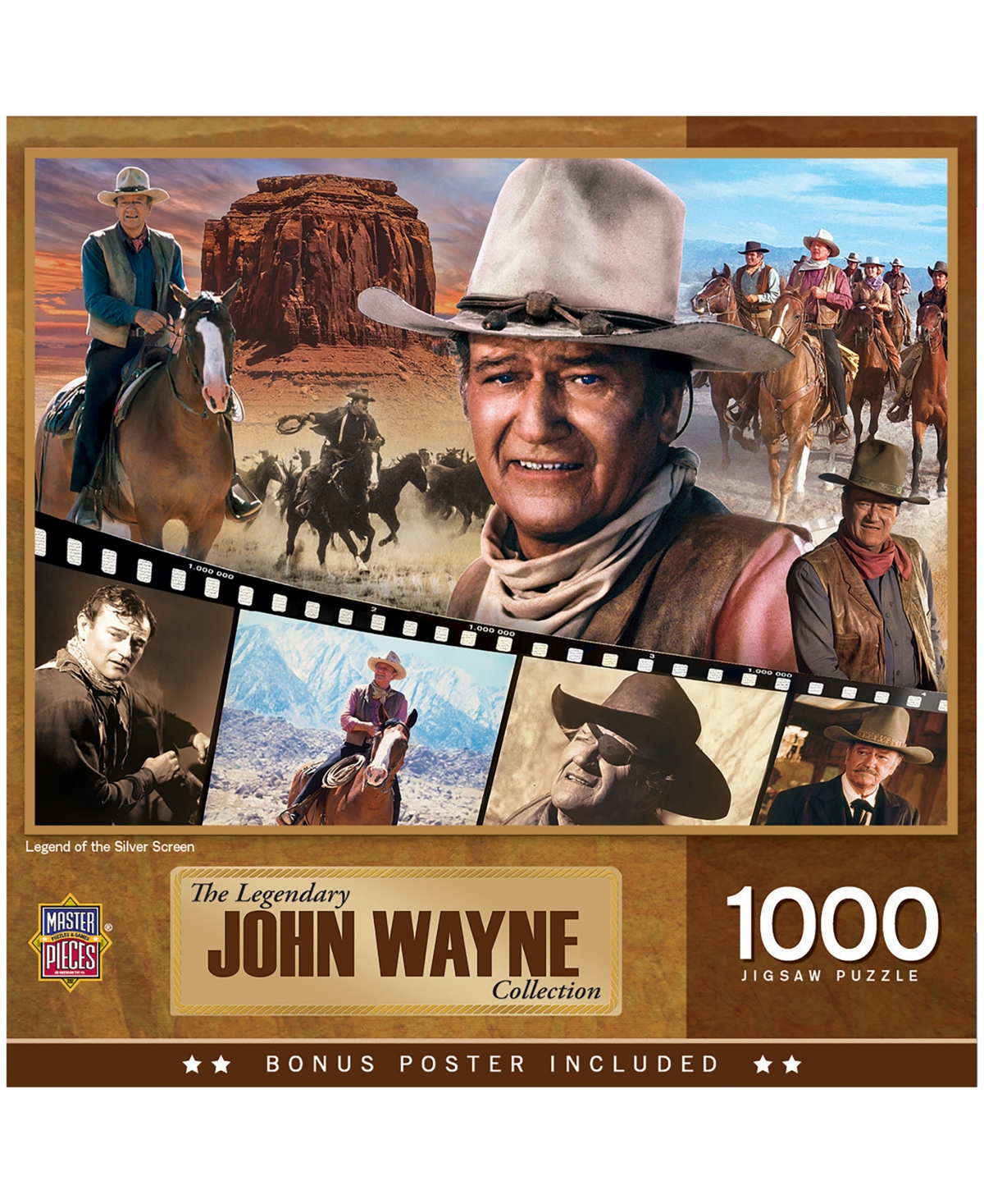 Masterpieces Puzzles John Wayne In No Color