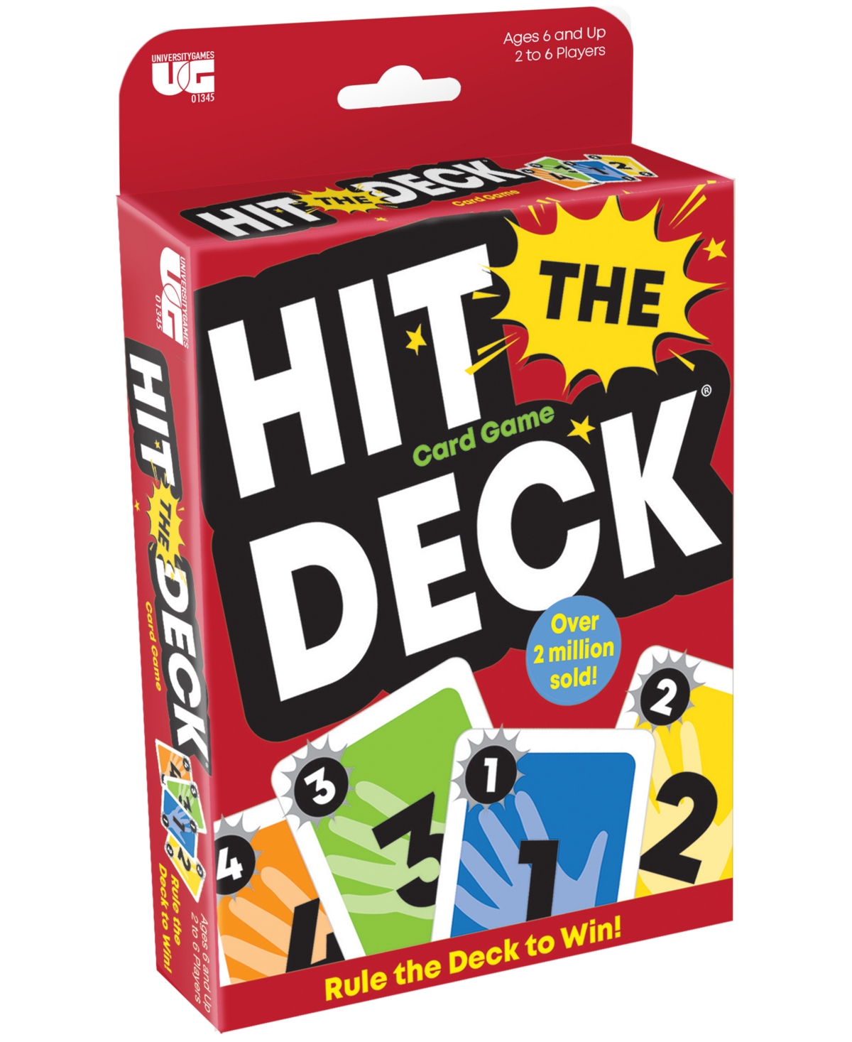 University Games Kids' Hit The Deck Card Game In No Color