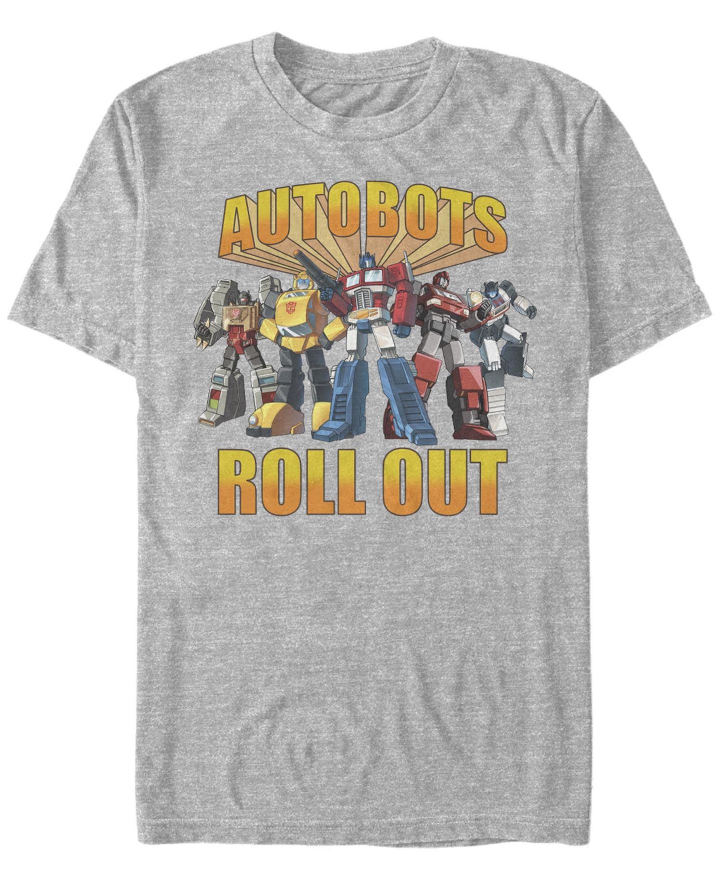 Мужская футболка Fifth Sun Transformer Autobots Rollout Short Sleeve, цвет: Меланжевый — фото 1