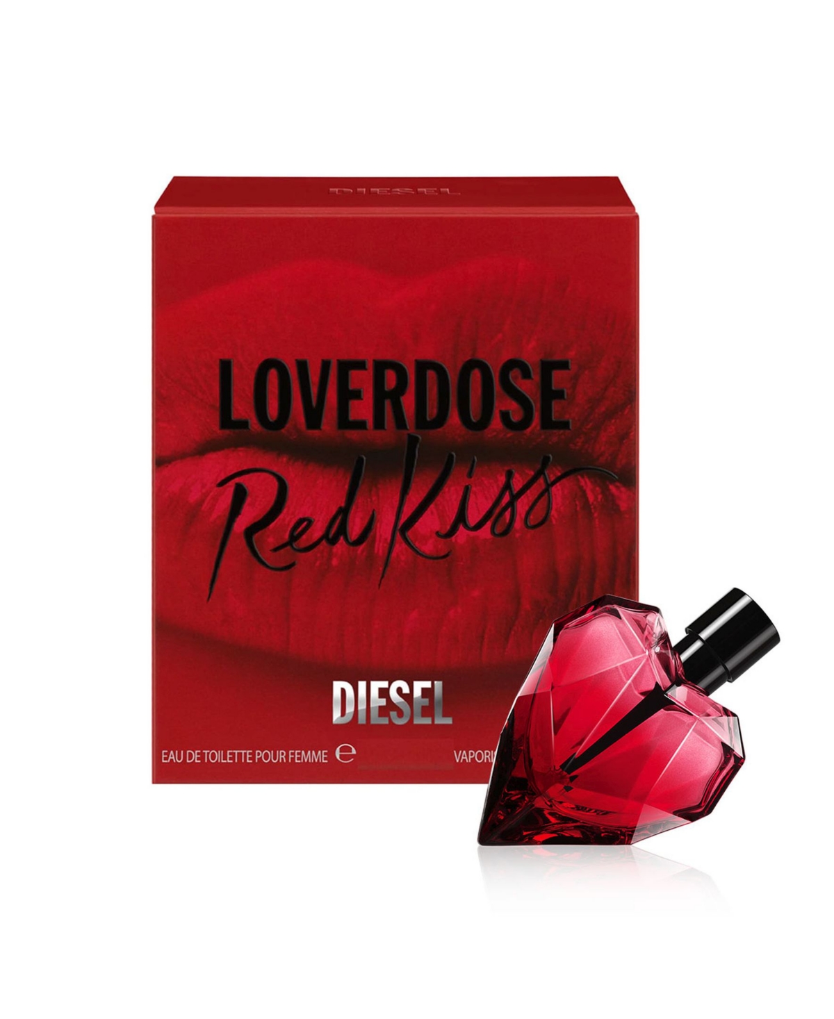 Women's Loverdose Red Kiss Eau De Parfum, 1.7 fl oz - Red