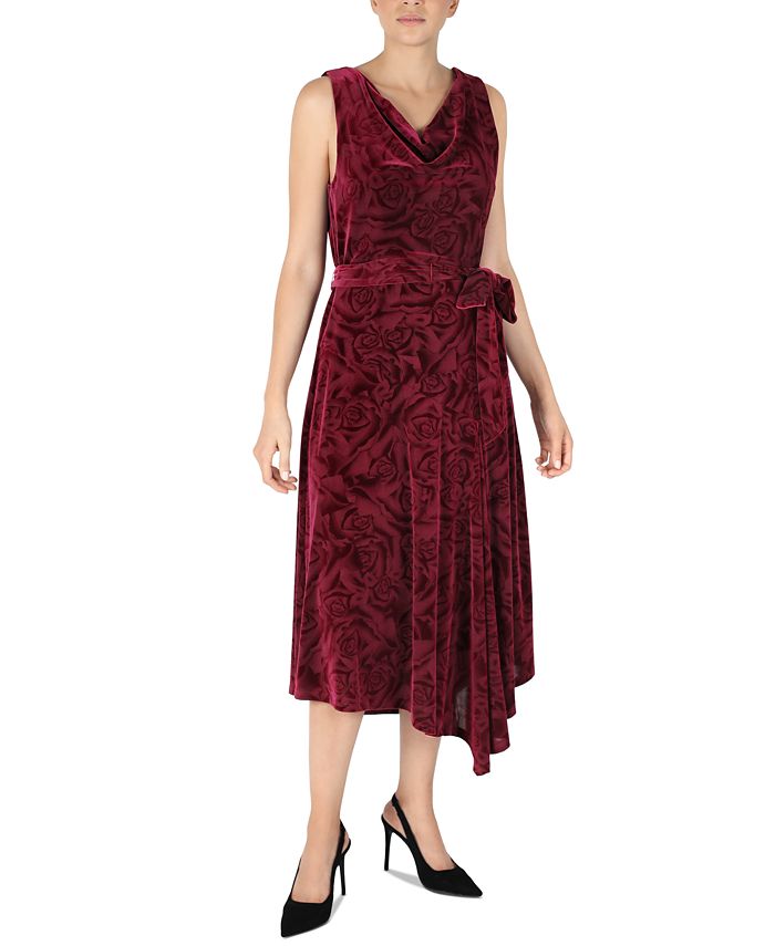 Donna ricco fit hotsell and flare dress