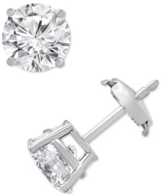 Certified Lab Grown Diamond Stud Earrings (5 ct. t.w.) in 14k Gold
