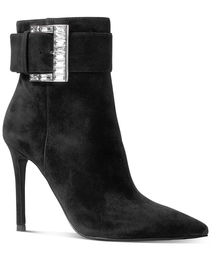 Michael Kors Women s Giselle Buckled Dress Booties Macy s