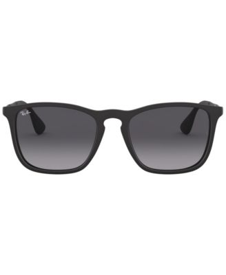 Unisex Low Bridge Fit Sunglasses, RB4187F CHRIS 54