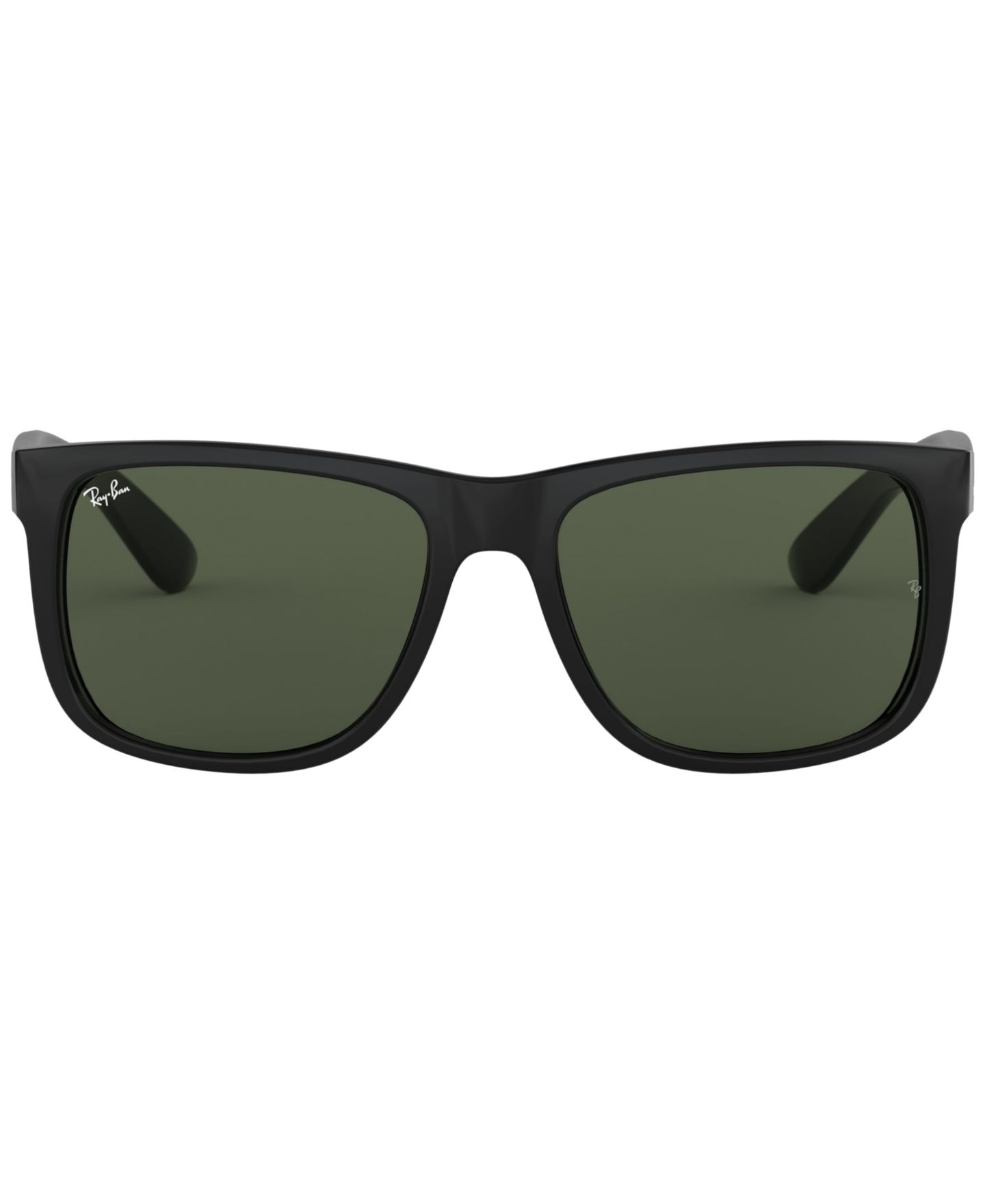 Солнцезащитные очки Ray-Ban Unisex Low Bridge Fit Sunglasses, RB4165F Justin Classic, цвет: Чёрный — фото 2