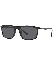Men's Polarized Sunglasses, EA4171U 57