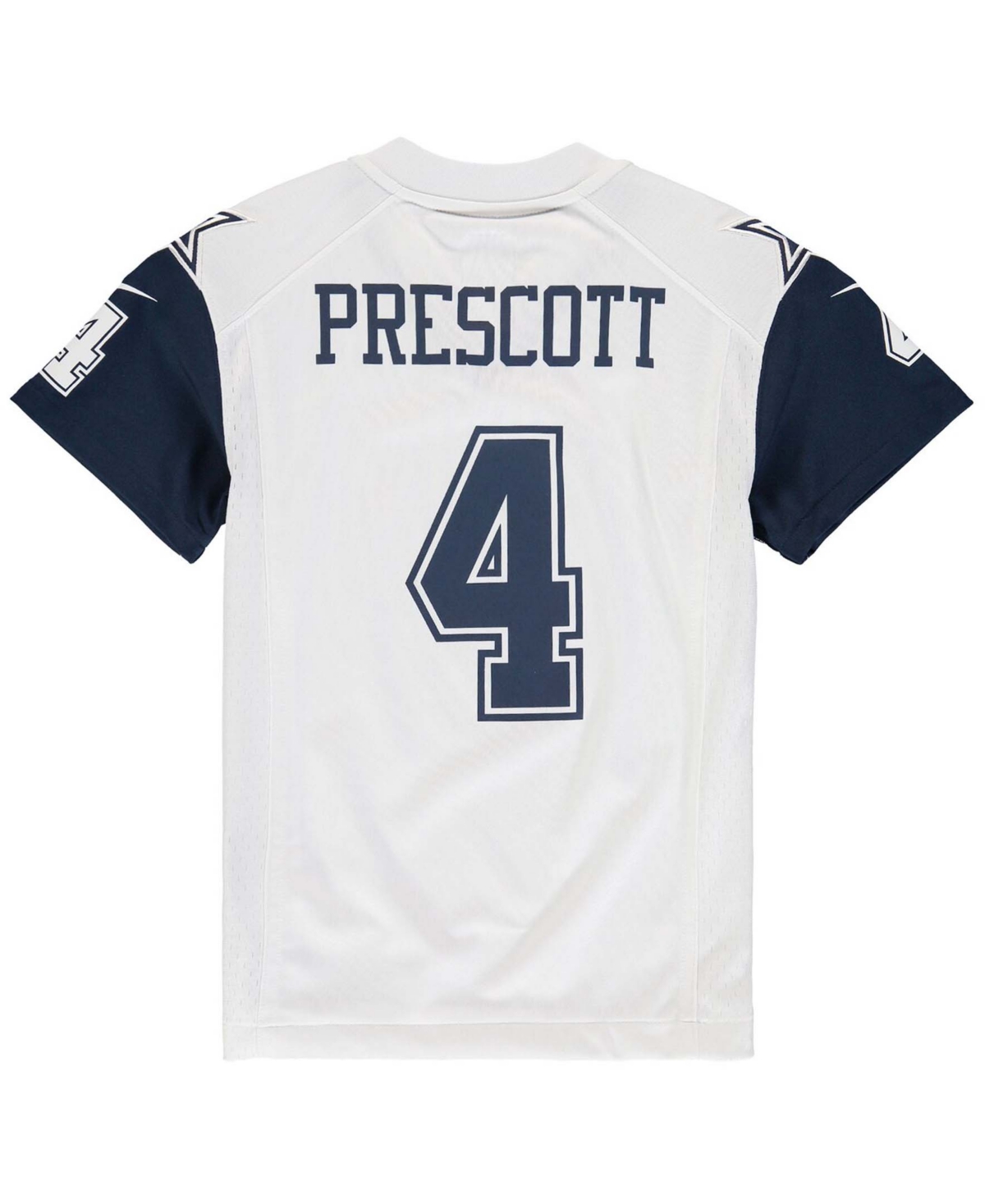 Big Boys Dak PrescottDallas Cowboys Color Rush Game Jersey - White