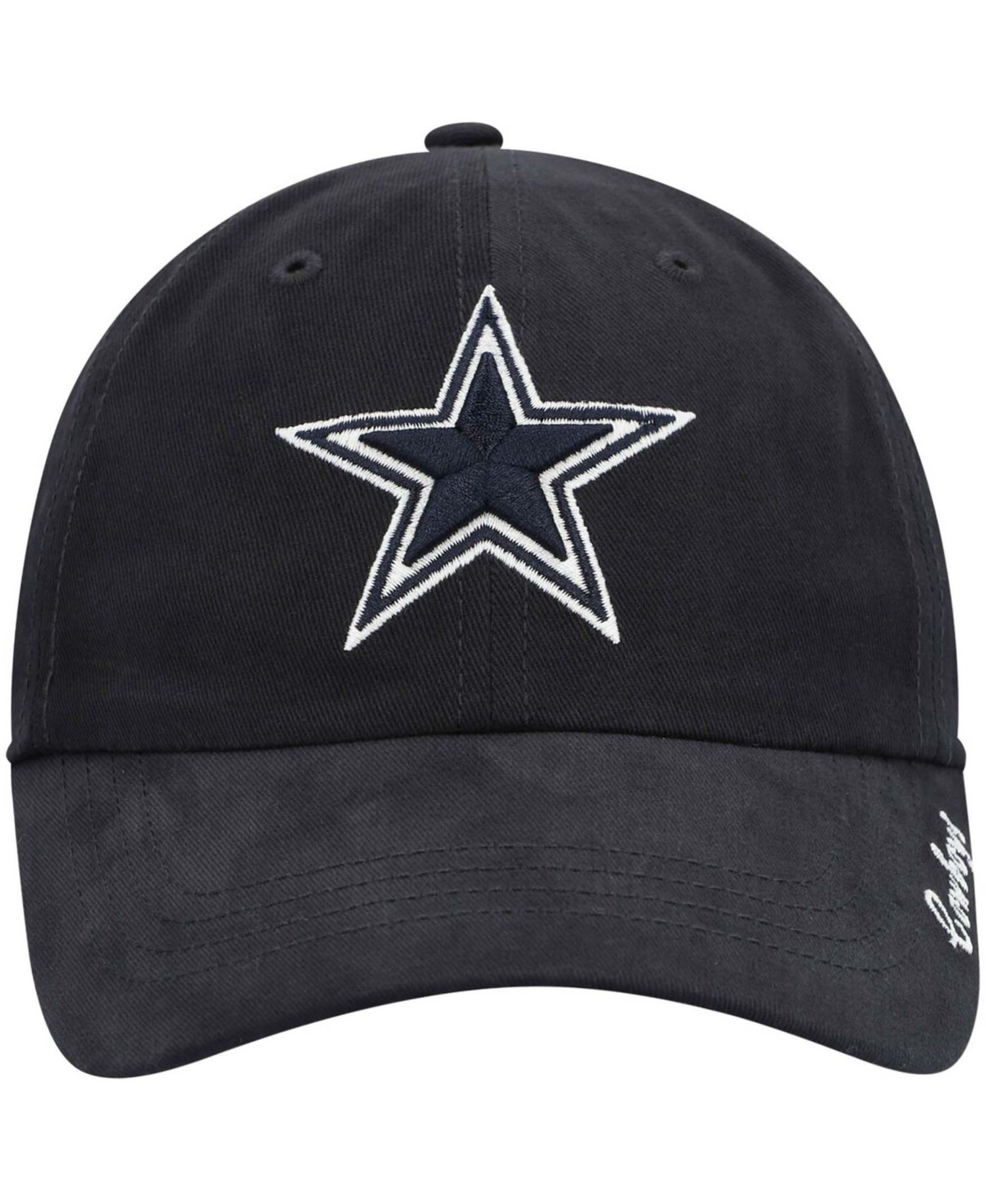 Women's Navy Dallas Cowboys Miata Clean Up Adjustable Hat