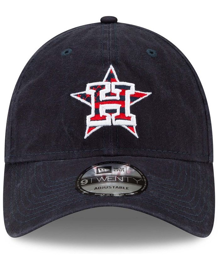 New Era Men's Navy Houston Astros 4th of July 9Twenty Adjustable Hat