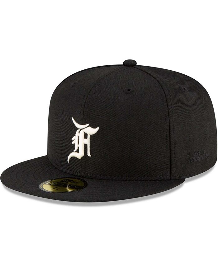 Men's MLB New Era Black Fear of God Essentials 59FIFTY Fitted Hat