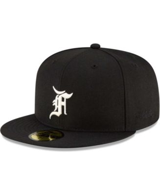 Men's Black MLB Fear Of God Essentials 59Fifty Fitted Hat - Macy's