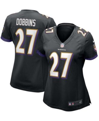 Nike Women's J.K. Dobbins Black Baltimore Ravens Game Jersey - Black