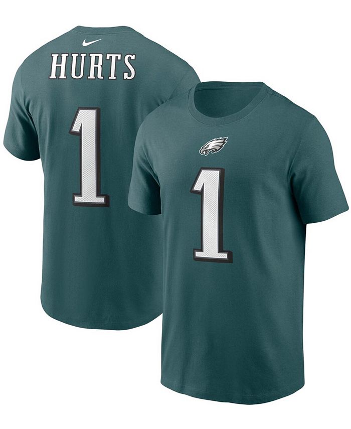 Nike Men's Jalen Hurts Midnight Green Philadelphia Eagles Player Name &  Number T-shirt - Macy's
