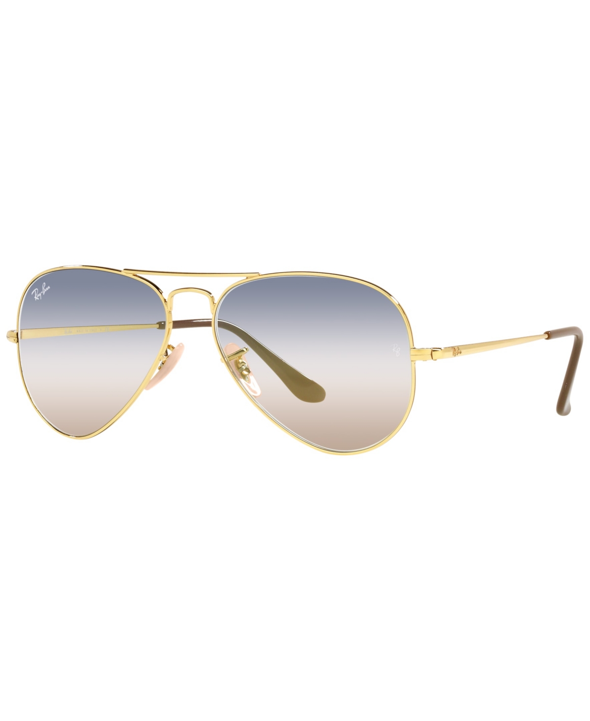 Ray-Ban Unisex Sunglasses, RB3689 58 - Gold-Tone