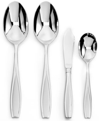 Gorham - "Tulip Frosted" 4-Piece Serving Set
