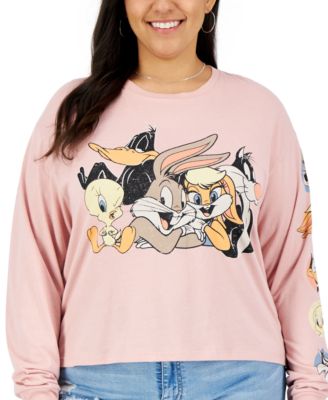 Love Tribe - Looney Tunes Long-Sleeve Graphic T-Shirt