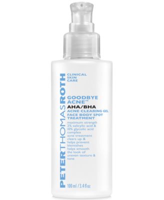 Goodbye Acne™ AHA/BHA Acne Clearing Gel Face Body Spot Treatment, 3.4 oz