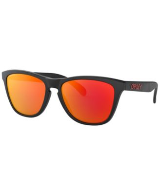 Men's Low Bridge Fit Sunglasses, OO9245 Frogskins 54