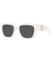 White designer discount sunglasses
