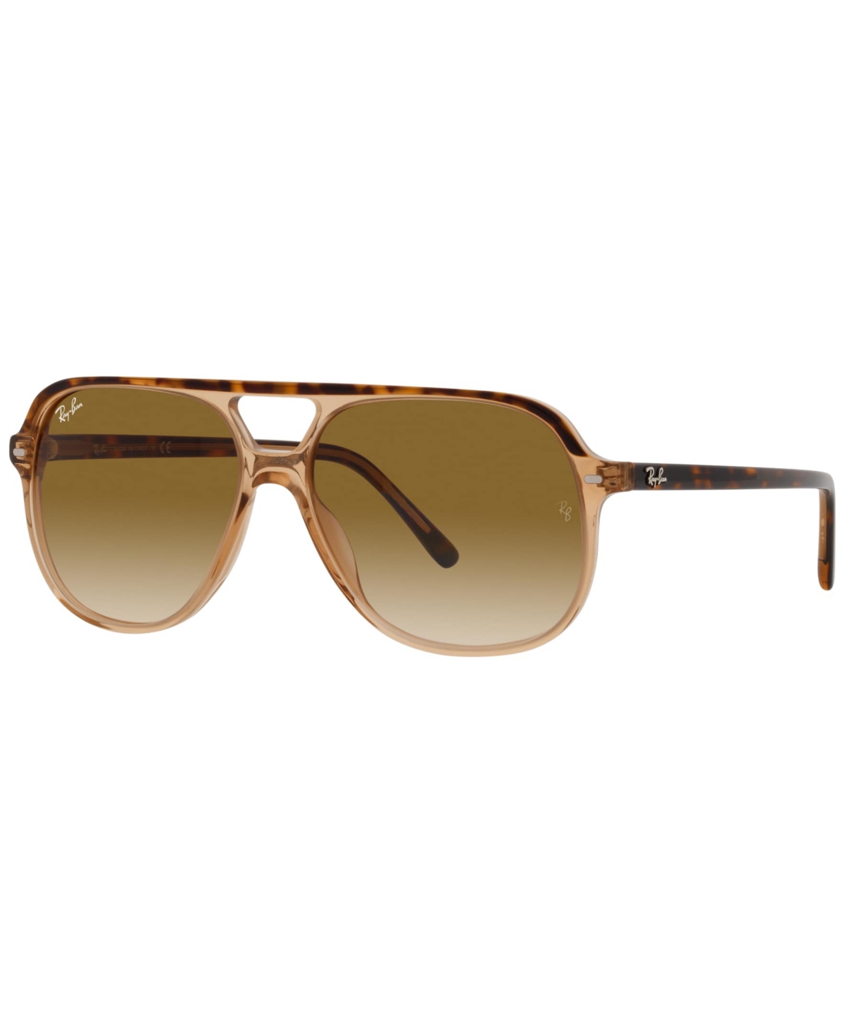 Shop Ray Ban Unisex Sunglasses, Rb2198 Bill In Havana On Transparent Brown