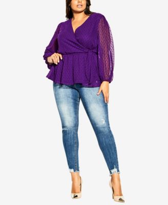 trendy plus size shirts