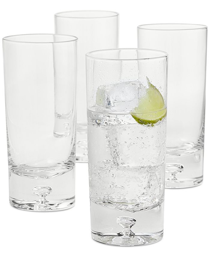 Hotel Collection Bubble Highball Glasses Set Of 4 Created For Macys Macy S