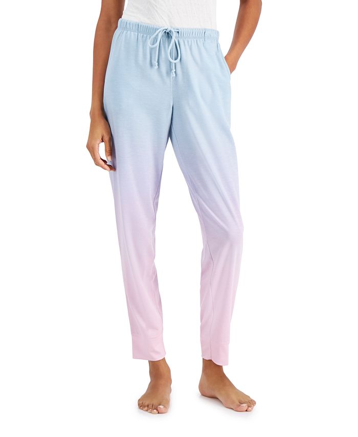 Jenni Tie-Dyed Jogger Pajama Pants, Created for Macy's - Macy's