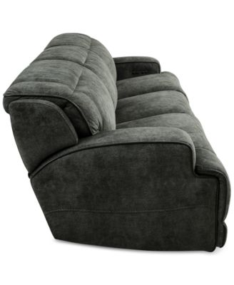Sebaston 3-Pc. Fabric Sofa with 2 Power Motion Recliners, Created for Macy's