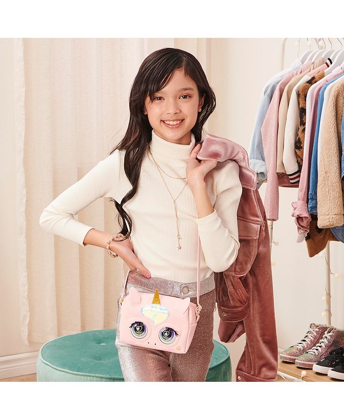 Purse Pets Glamicorn Unicorn Interactive Purse Pet with Over 25 Sounds