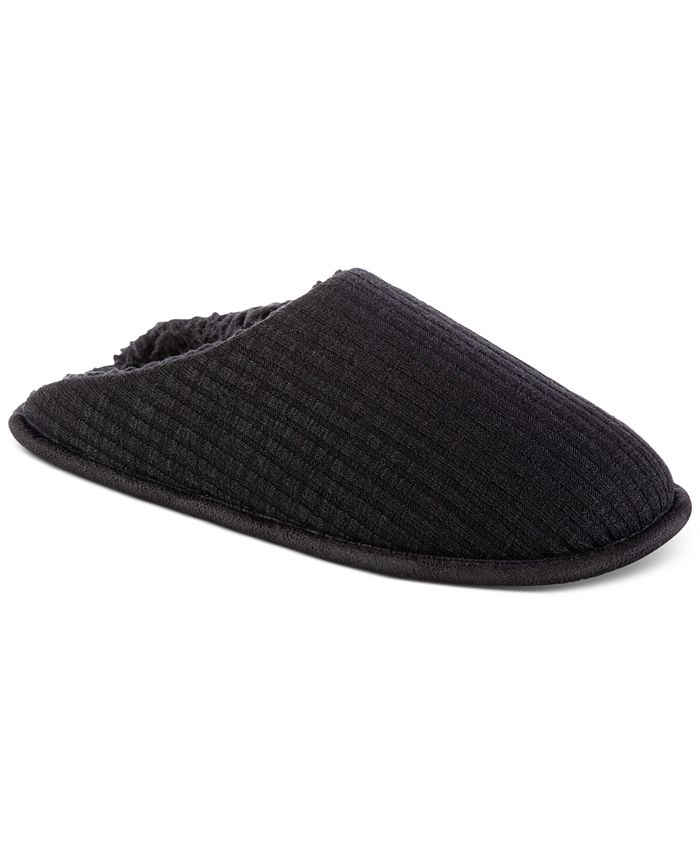 Isotoner Signature Sherpa-Lined Knit Slippers & Reviews - Slippers ...