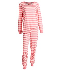 Matching Mommy & Me Women's Striped Pajama Set, Created for Macy's