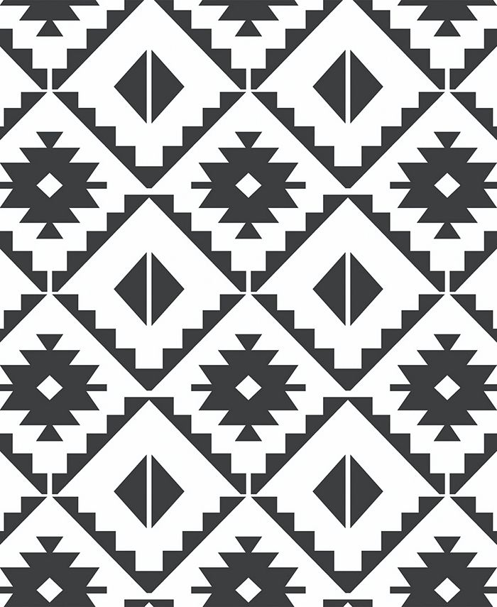 NextWall Southwest Tile Peel and Stick Wallpaper - Macy's