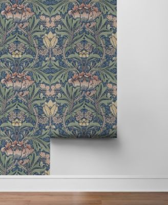 Morris Flower Peel and Stick Wallpaper