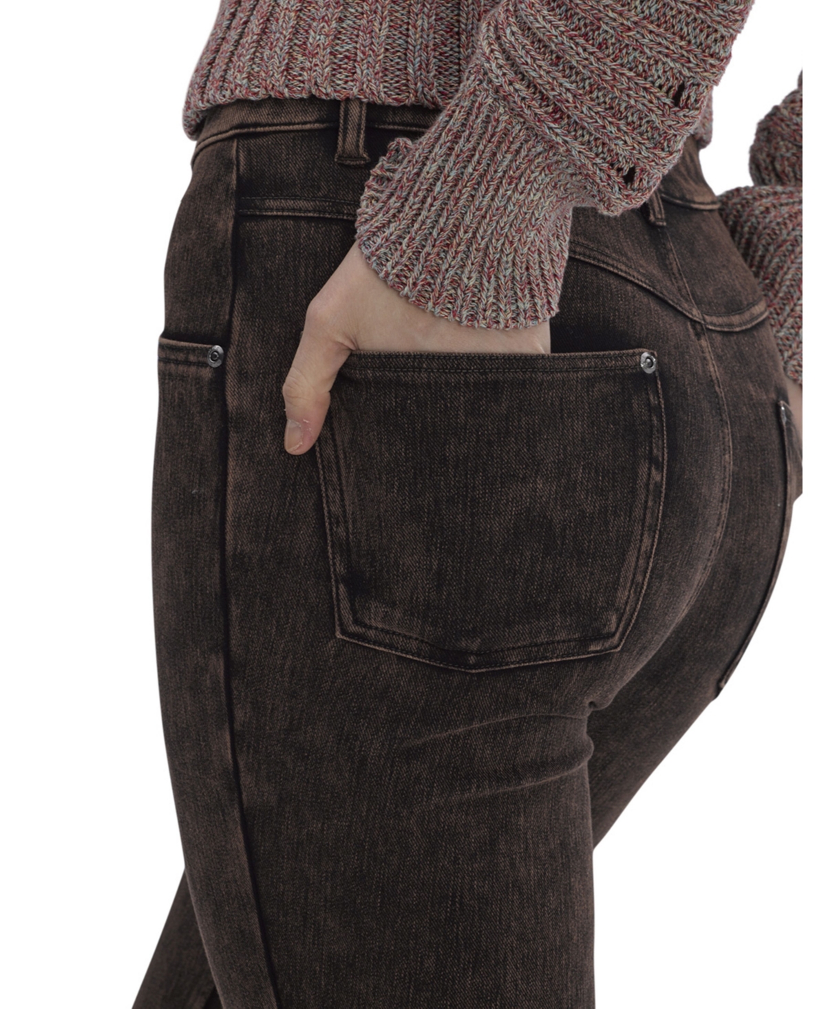 Hue Women's Ultra Soft Denim High Rise Leggings