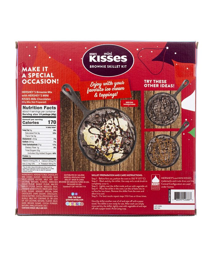 Hershey's Kisses Brownie Party Skillet Kit, Pack of 3 & Reviews Food