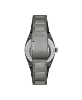 Men's Everett Gray Stainless Steel Bracelet Watch 42mm