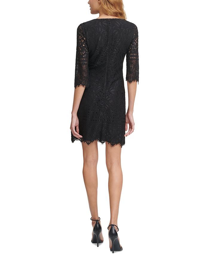 kensie Lace Sheath Dress Macy's