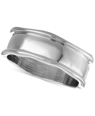 Photo 1 of Alfani Silver-Tone Sculptural Bangle Bracelet, Created for Macy's