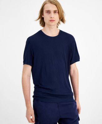 INC International Concepts - Men's Rib-Knit T-Shirt