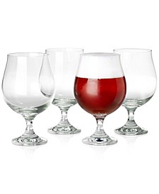 Stemmed Beer Glasses, Set of 4, Created for Macy's
