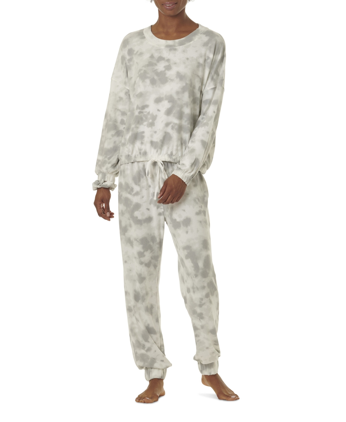 Splendid Women's Nora Long Sleeve Pajama Set In Porcelain