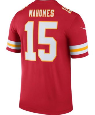 Men's Patrick Mahomes Red Kansas City Chiefs Legend Jersey